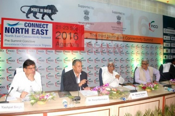 Tripura CM opposes PPP model for raising infra in NE Tripura CM opposes PPP model for raising infra in NE